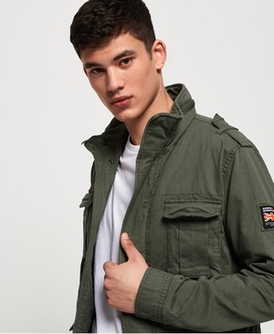 Superdry Classic Rookie Pocket Férfi Kabát Zöld | XOCAF5739